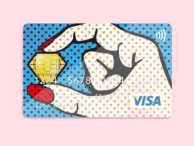 Pop–art Credit Card pt. 2