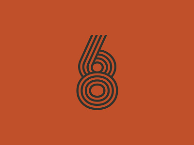 68 68 68 logo eight jan baca line numbers six speed stream