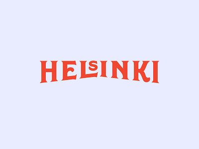 Helsinki Vol. 2 baca finland helsinki jan ligature logotype retro skew vintage