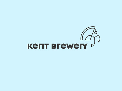 Kent Brewery Logo beer bratislava brewery cerveza craft beer england horse logo dizajner pivo