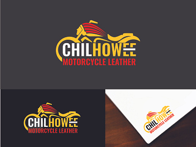 Chilhowee Motorcycle Leather - A Harley Davidson Motorcycle logo branding creative design graphic design logo logodesign modern retail vector