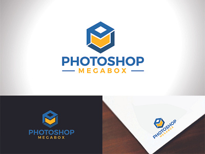Photoshop Megabox - A Photoshop Video Course Logo Design branding creative design graphic design logo logodesign minimalist modern photoshop vector video