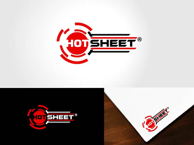 Hotsheet - A News Web Portal Logo Design branding creative design graphic design links logo logodesign minimalist vector web portal website