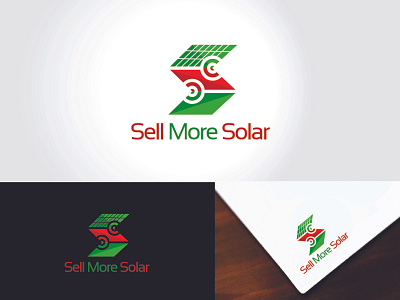 Sell More Solar- A Solar Company Logo design advertising branding design graphic design logo logodesign marketing panel solar vector