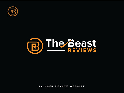 The Beast Reviews - A product Review Website Logo Design branding creative design graphic design logo logodesign minimalist product review simple vector website