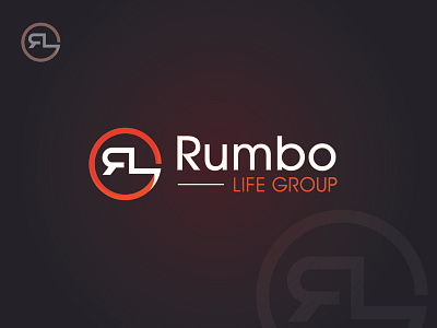 RLG Initial Logo - Rumbo Life Group branding creative design graphic design growth health insurance life logo logodesign vector wealth