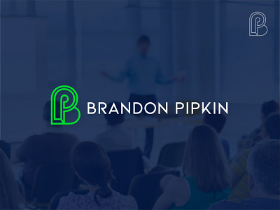 BP Initial Logo - Brandon Pipkin author branding consultant creative design graphic design initial logo logodesign professional sales trainer speaker vector