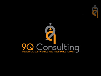 9Q Consulting - A Teaching Consulting Logo Design branding communication consulting creative design graphic design intelligence logo logodesign teaching vector