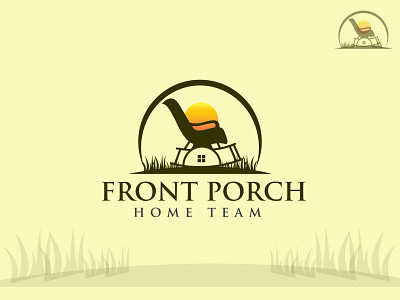 Front Porch Home Team - Real Estate Business Logo Design