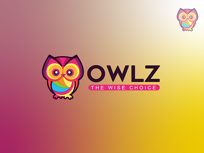 OWLZ - A Logo Design for Children's Toy Store branding children creative design graphic design logo logodesign owl sell smart toy toy store vector website