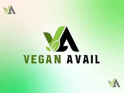 Vegan Avail - A vegetable shop logo design branding creative design fresh fruits graphic design logo logodesign organic vector vegetables