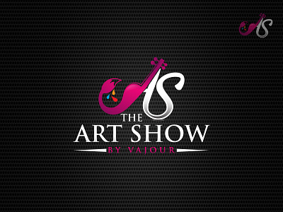 The Art Show - A Music And Painting Platform Logo Design art show branding creative design event graphic design logo logodesign music musicians paint painters vector