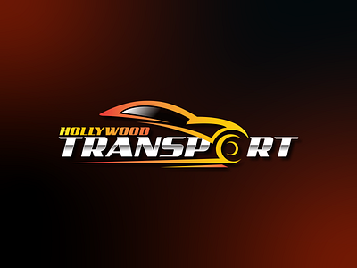 Hollywood Transport - A Car Transportation Logo Design branding car creative design graphic design logo logodesign transport transportation vector