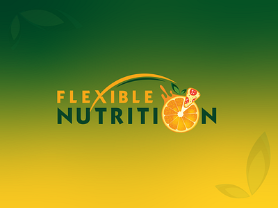 Flexible Nutrition - A Nutrition Consulting & Coaching Logo branding coaching consulting creative design graphic design health logo logodesign nutrition vector weight loss wellness
