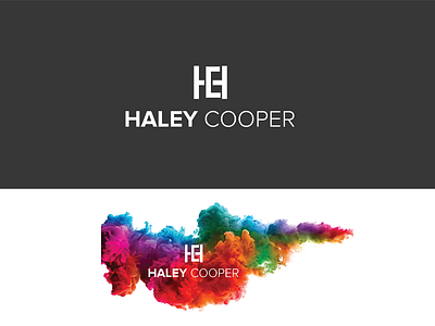 HALEY COOPER - An Aesthetics Company Logo Design aesthetics bold branding comapny creative design graphic design icon initial logo logodesign pop vector website