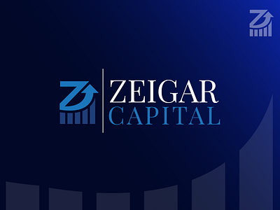 Zeigar - A Financing And Consulting Services Logo Design bold branding consulting creative design financial graphic design logo logodesign professional simple vector