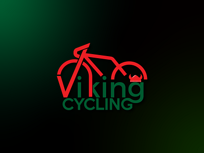 Viking Cycling - A Bike tour Company Logo Design bike branding creative cycle design graphic design logo logodesign racing tour vector