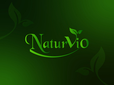 Naturvio - A Natural Products Logo Design beauty logo branding creative graphic design helsthcare logo design