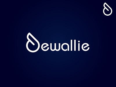 Dewallie - modern enterprise  Logo Design