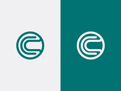 CC Monogram Logo branding cc logo circle design graphic design icon logo style typography vector