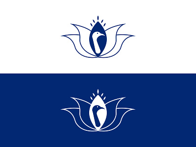 Peacock and Flower Logo