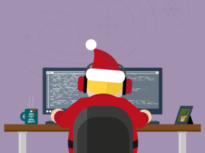 12 working days before christmas - Last day 12 days 12 days of christmas animation christmas coding holidays illustration last day santa websites