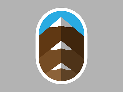 Mountain Logo WIP illustration mountain outdoor vector wilderness