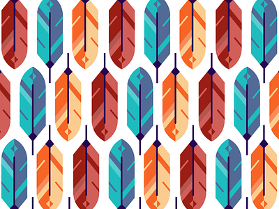 Feather Pattern feather illustration nature vector