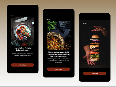 Food Ordering App app design brand identity design graphic design mobile mobile app mobile design ui ui design ui ux user experience user interface