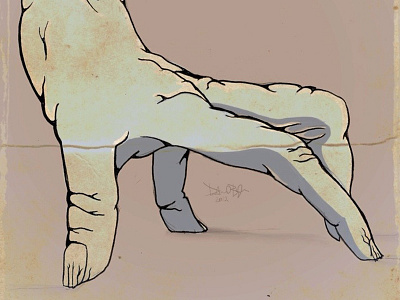 Disembodied Hand anatomy art drawing hand horror illustration