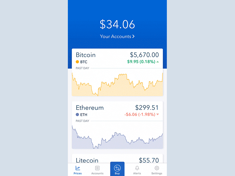 Coinbase Mobile