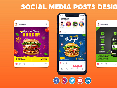 SOCIAL MEDIA POSTS DESIGN