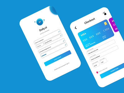 Daily UI – Day 002 – Credit Card Checkout _ Delcio