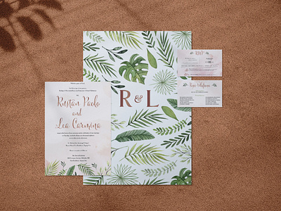 Rustan and Lea Wedding Invite