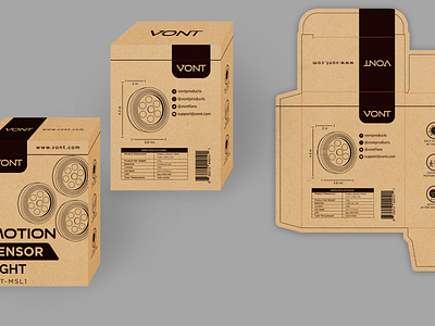 Packaging | Vont branding design graphic design logo packaging typography vector