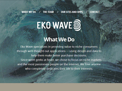 Eko Wave Preview echo wave website
