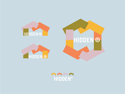Hidden Design apparel design blocks clothing color design geometric hidden home shapes simple stacked streetwear