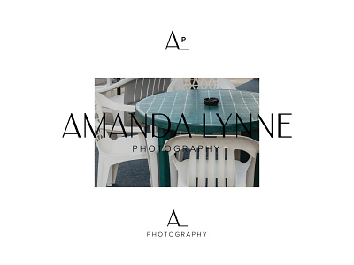 AmandaLynne Photography badge brand brand identity branding design icon letters logo logo design photo photo brand photography photography logo type wordmark