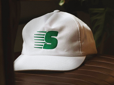 Spirited Cap 01 apparel badge brand branding design embroidery hat hat design illustration logo spirited texture type vector