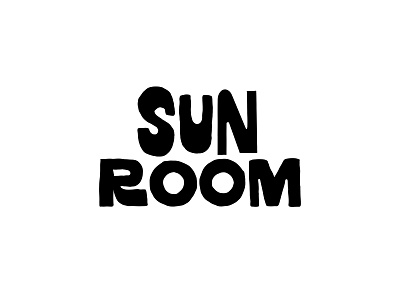 Sun Room band black design hand drawn hand type lettering letters music room sun texture type