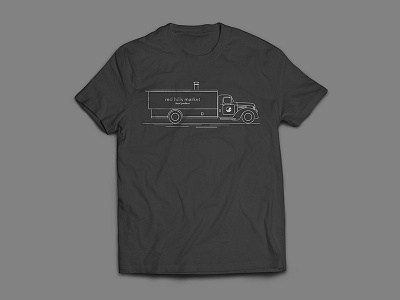 RHM Truck T-Shirt design illustration international kb7 truck tshirt design