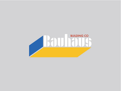 Bauhaus Building Company adobehiddentreasures bauhaus brick building company contest design logo