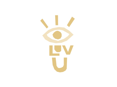 ILY mediums exploring design simple papercut illustration you love eye