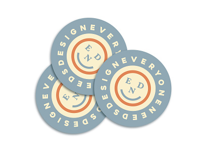 Free Coasters from StickerMule coaster design end free smiley stickermule