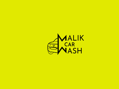 Logo Project : Malik Car Wash app brand mark brandidentity branding business car carlogo carwash corporate design graphic design identitydesigner illustration logo logo design typography ui ux vector