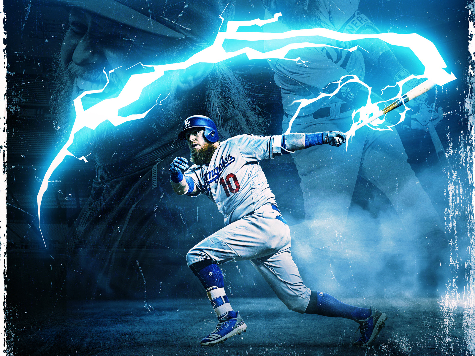 Justin Turner by Brad Lefeld on Dribbble