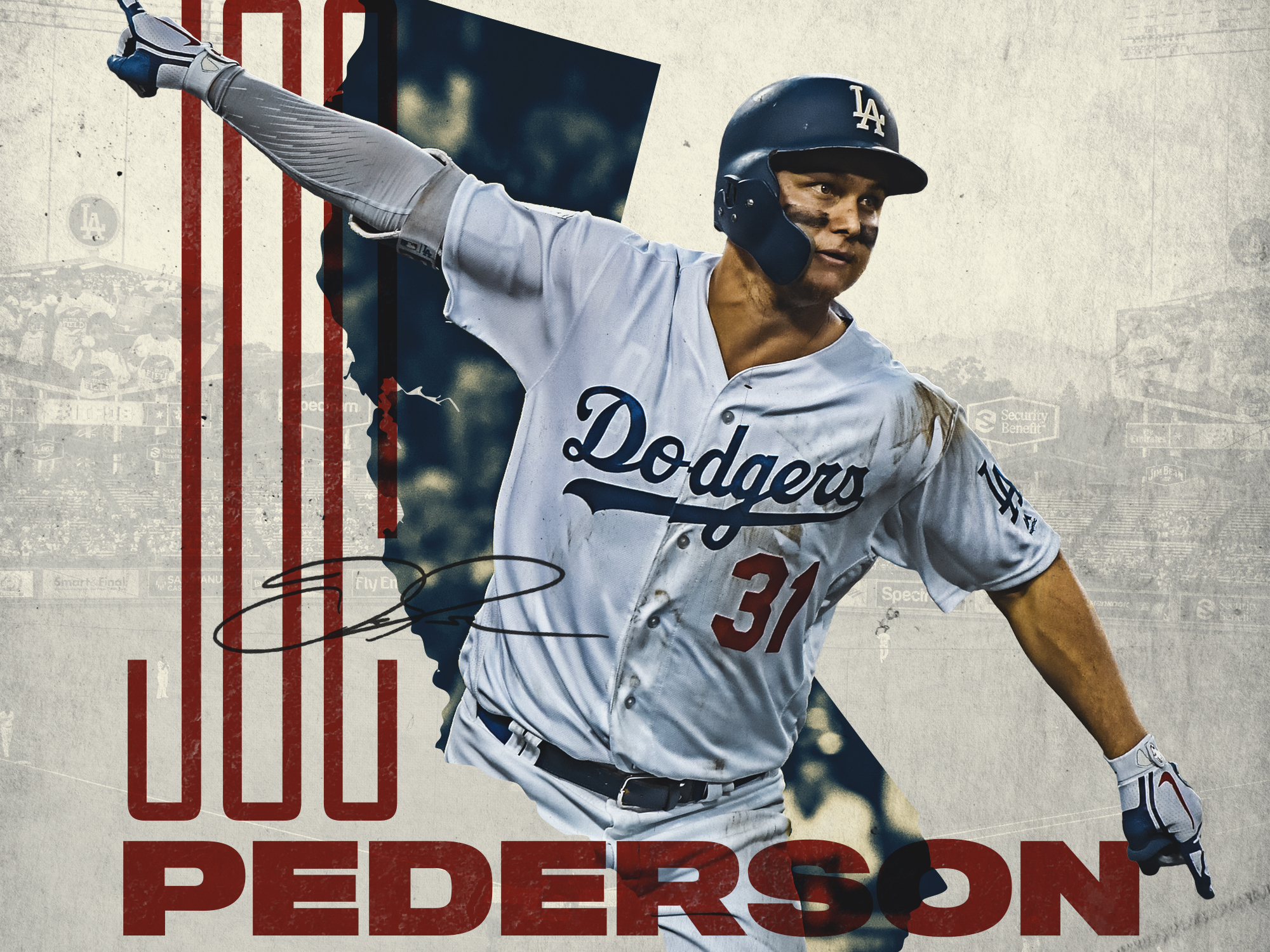 Download Pro-Shot Of Joc Pederson Wallpaper