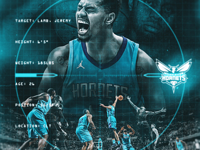 Jeremy Lamb basketball branding charlotte hornets nba scope sports