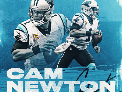 Cam Newton cam newton carolina panther football keep pounding nfl panther sports design