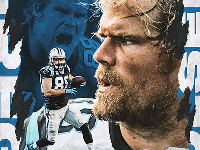 Greg Olsen carolina football greg olsen nfl panthers sports sports design